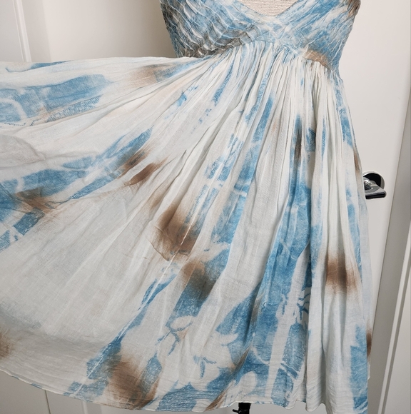 Gauze Cotton Babydoll Summer Dress - Picture 5 of 12